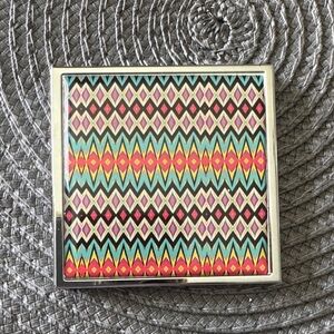 BARNEYS NY Gaga’s Workshop Geometric Patterned Compact Mirror